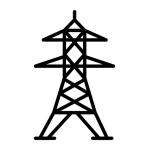 Hexagon_Icon_Black Gradient_Tower